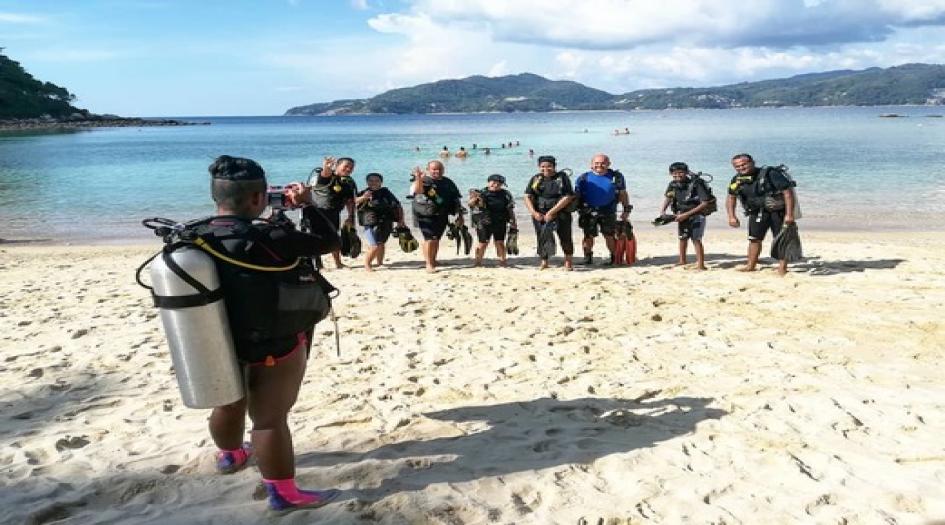 phuket dive master Scuba Diving Patong, Thailand