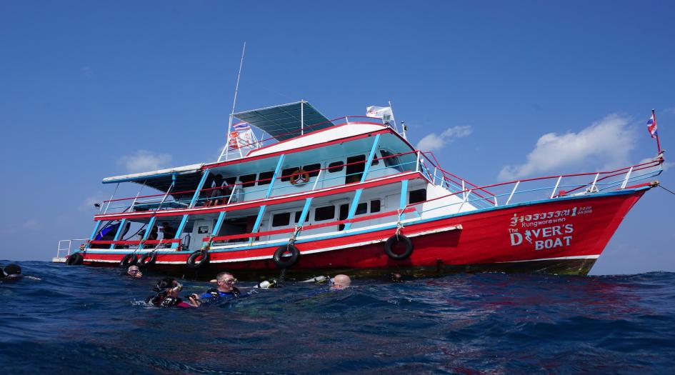 The Diver's Boat Scuba Diving Koh Tao, Thailand