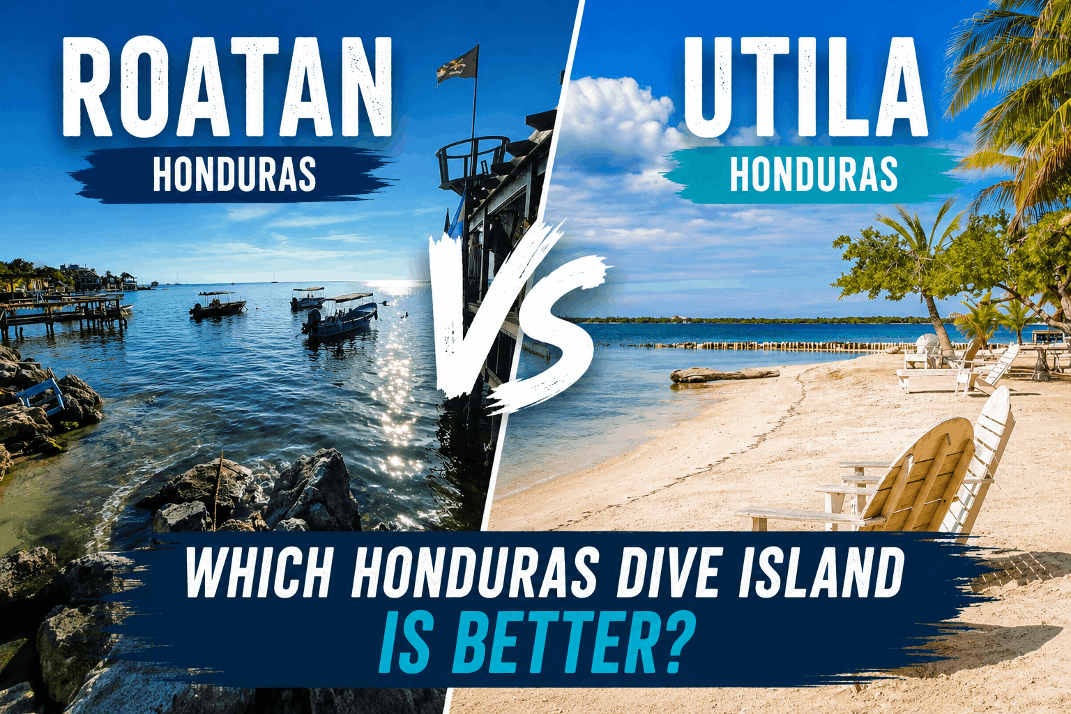 Roatan vs Utila: Which Honduras Dive Island Is Better?